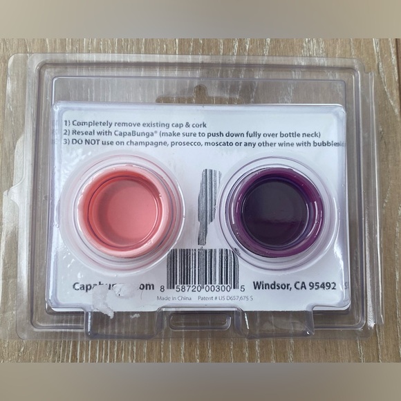 Wine Cap Set - Picture 2 of 2